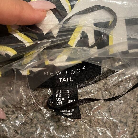 ASOS New Look Tall wrap dress in animal print NWT - Picture 4 of 4